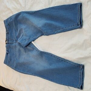 Dollhouse Skinny Crop Jean Size 22W High Rise Medium Wash Casual Stretch Denim